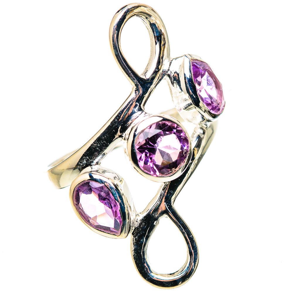 Amethyst Rings handcrafted by Anasilvercos - RING133652 - Photo 2