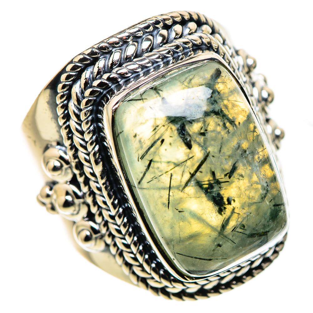 Prehnite Rings handcrafted by Anasilvercos - RING133672 - Photo 2