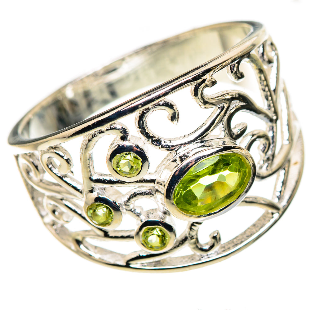 Peridot Rings handcrafted by Anasilvercos - RING133673 - Photo 2