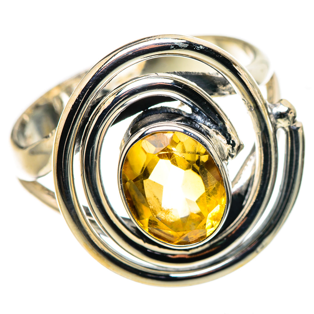 Citrine Rings handcrafted by Anasilvercos - RING133674 - Photo 2