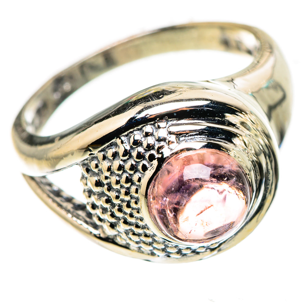 Rose Quartz Rings handcrafted by Anasilvercos - RING133676 - Photo 2