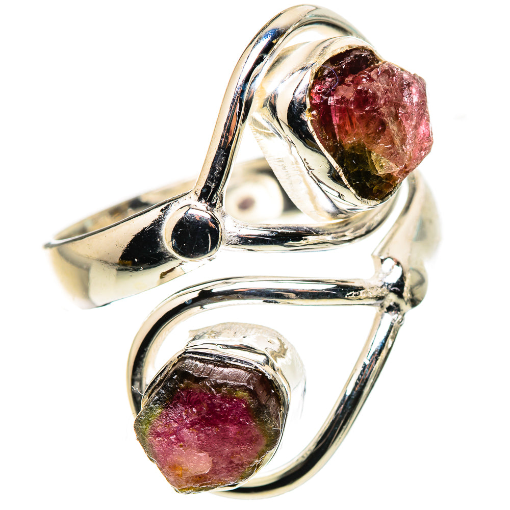 Watermelon Tourmaline Rings handcrafted by Anasilvercos - RING133677 - Photo 2