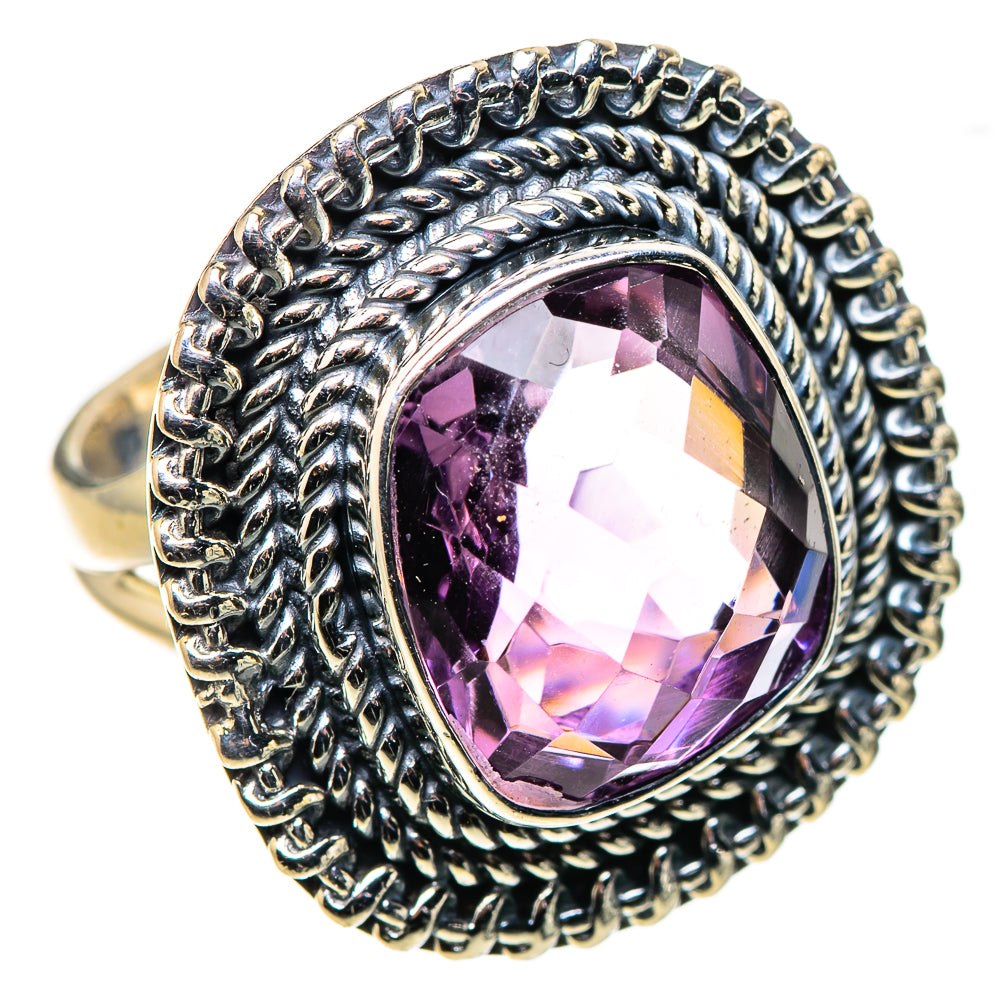 Amethyst Rings handcrafted by Anasilvercos - RING133682 - Photo 2