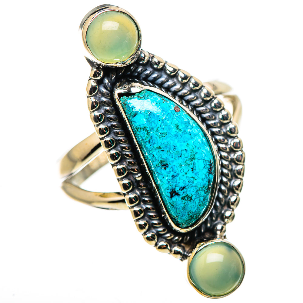 Shattuckite Rings handcrafted by Anasilvercos - RING133693 - Photo 2