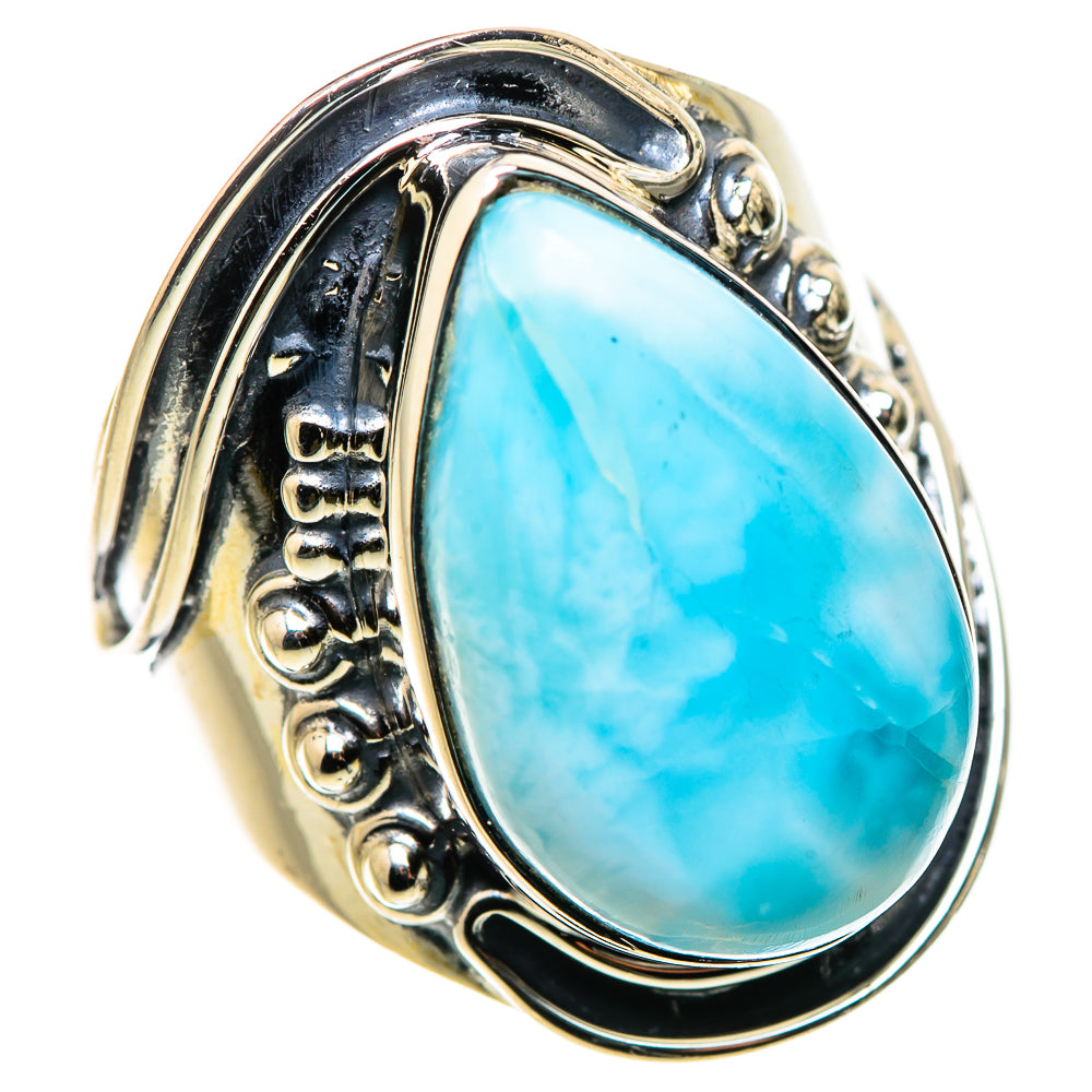 Larimar Rings handcrafted by Anasilvercos - RING133697 - Photo 2