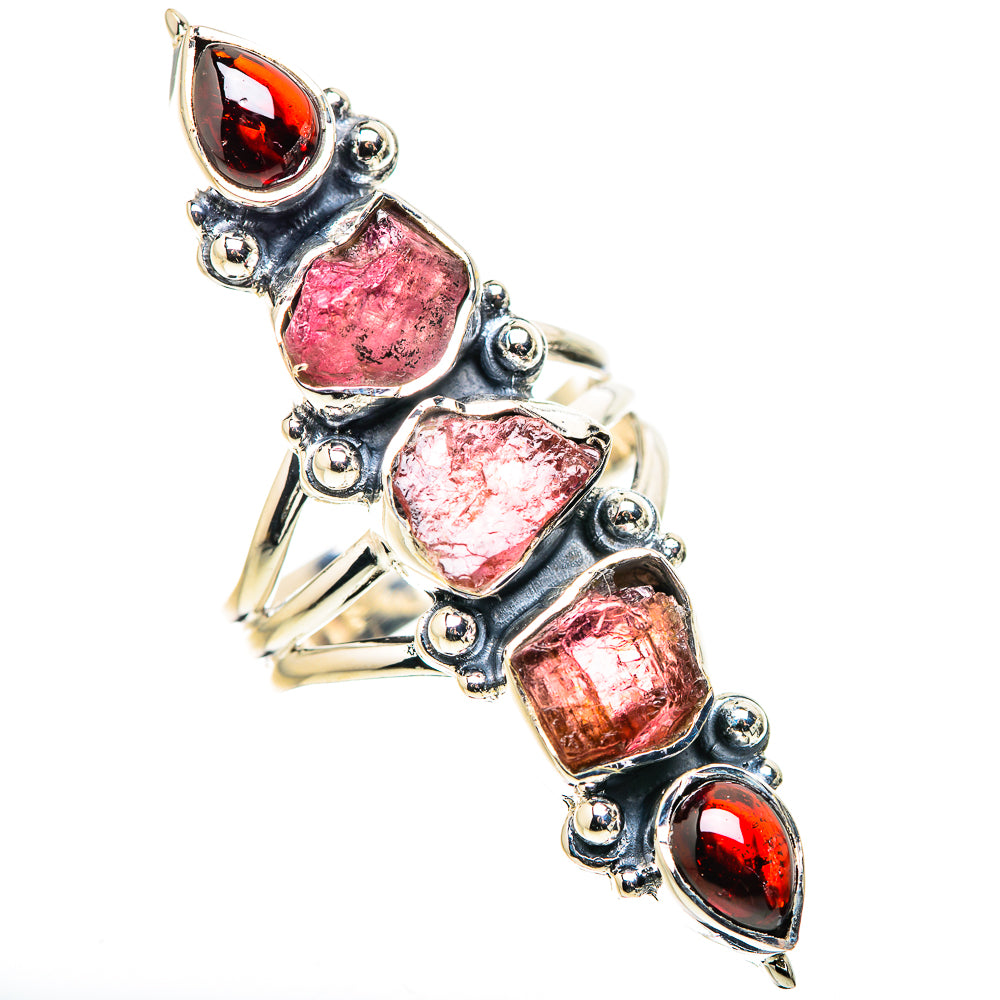 Pink Tourmaline Rings handcrafted by Anasilvercos - RING133710 - Photo 2