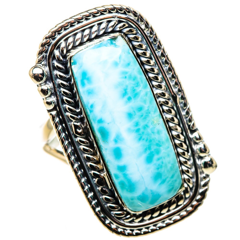 Larimar Rings handcrafted by Anasilvercos - RING133725 - Photo 2