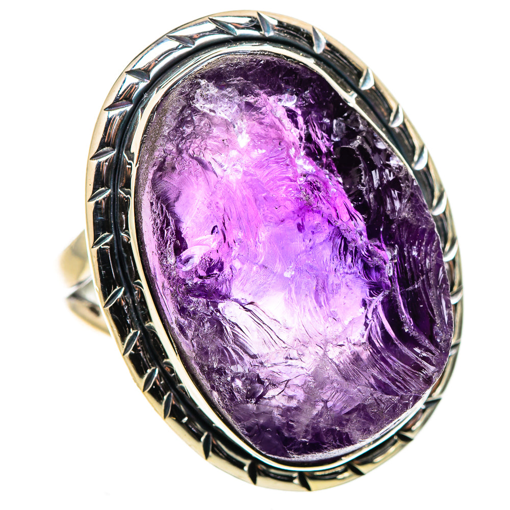 Amethyst Rings handcrafted by Anasilvercos - RING133741 - Photo 2