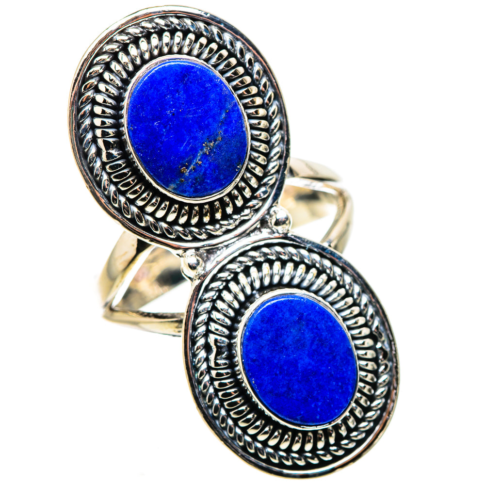 Lapis Lazuli Rings handcrafted by Anasilvercos - RING133751 - Photo 2