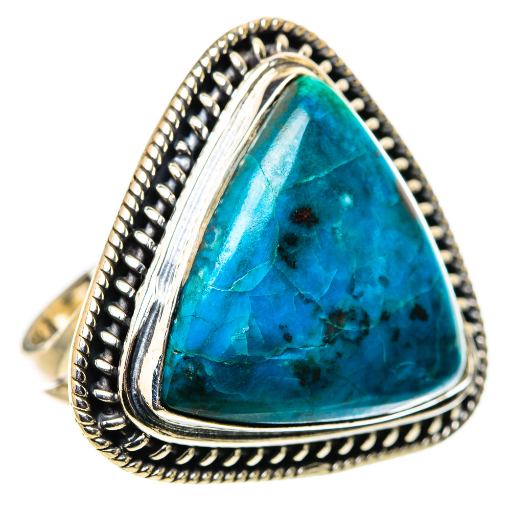 Chrysocolla Rings handcrafted by Anasilvercos - RING133753 - Photo 2