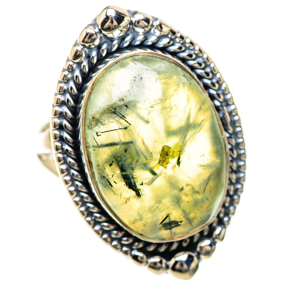 Prehnite Rings handcrafted by Anasilvercos - RING133770 - Photo 2