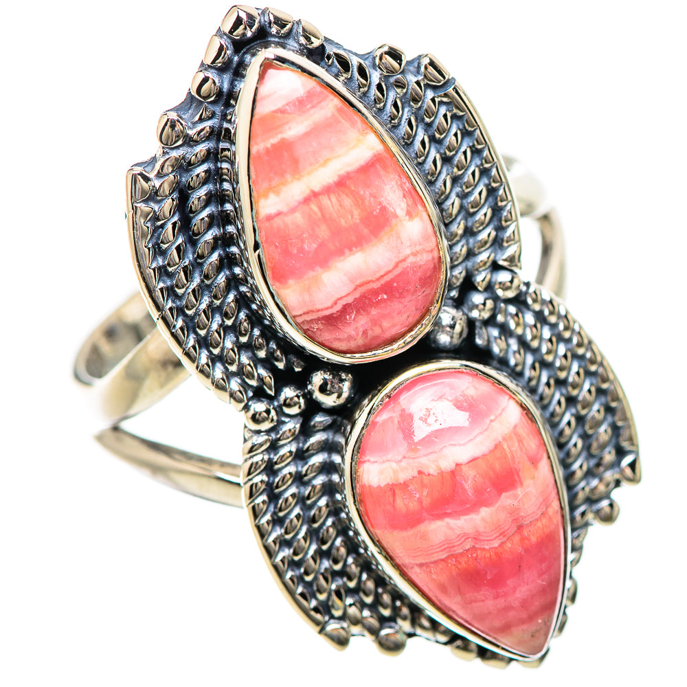 Rhodochrosite Rings handcrafted by Anasilvercos - RING133773 - Photo 2