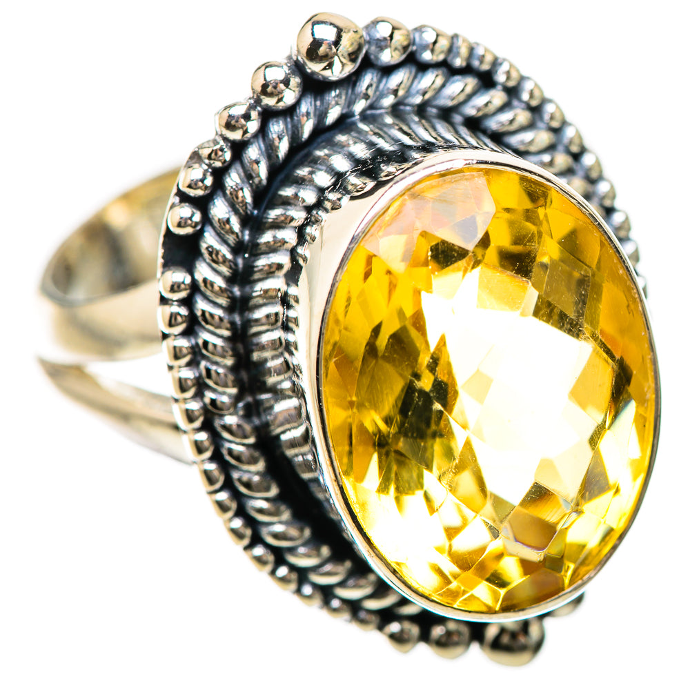 Citrine Rings handcrafted by Anasilvercos - RING133803 - Photo 2