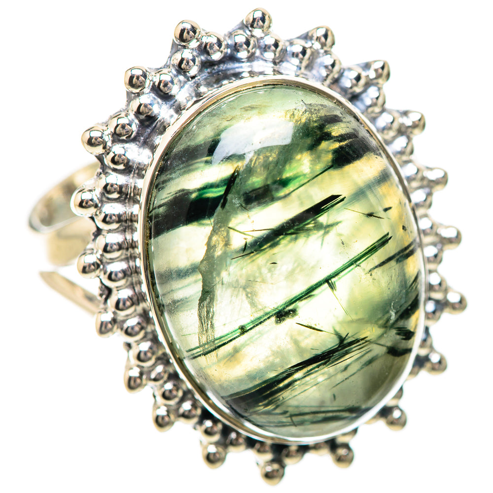 Prehnite Rings handcrafted by Anasilvercos - RING133830 - Photo 2