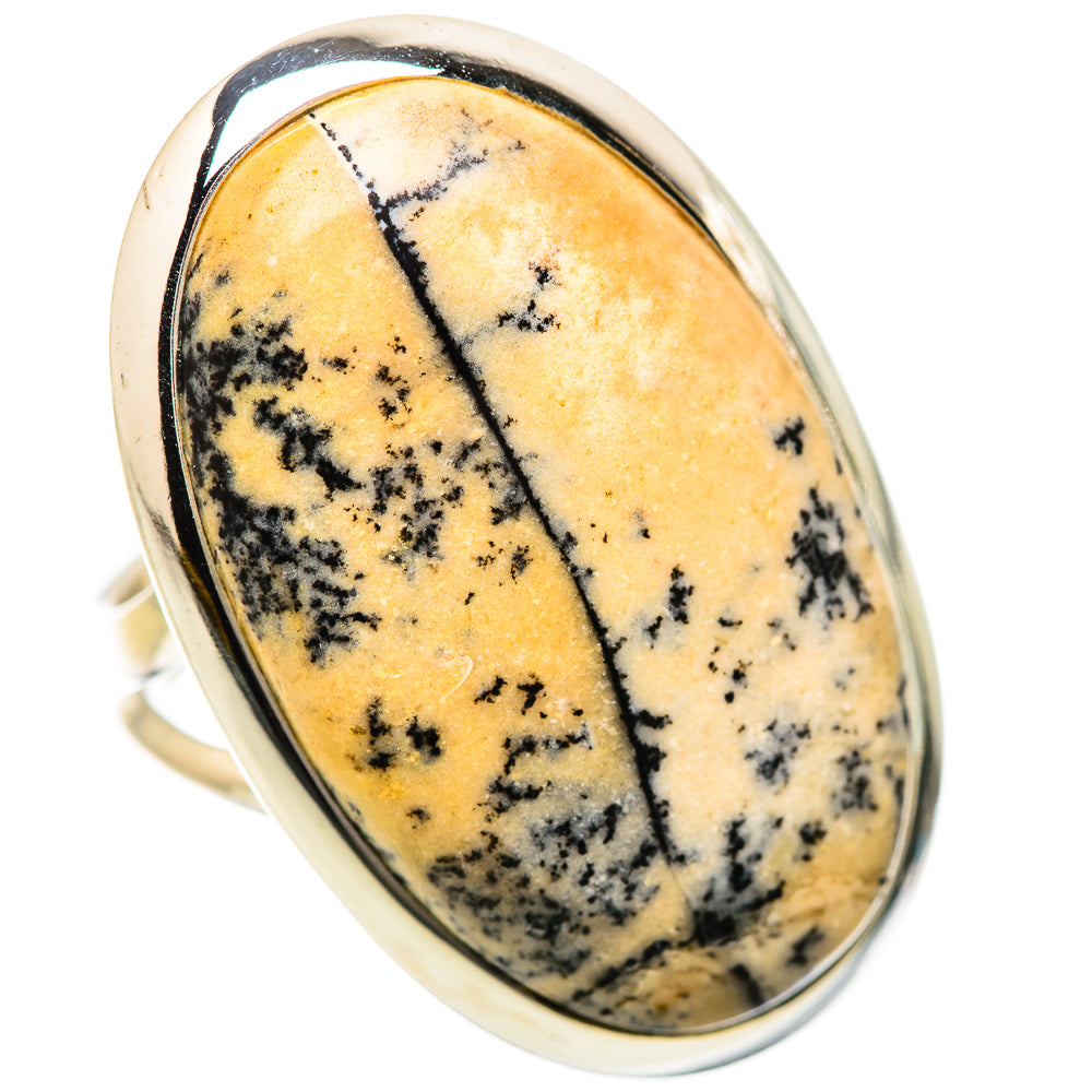 Germany Psilomelane Dendrite Rings handcrafted by Anasilvercos - RING133868 - Photo 2