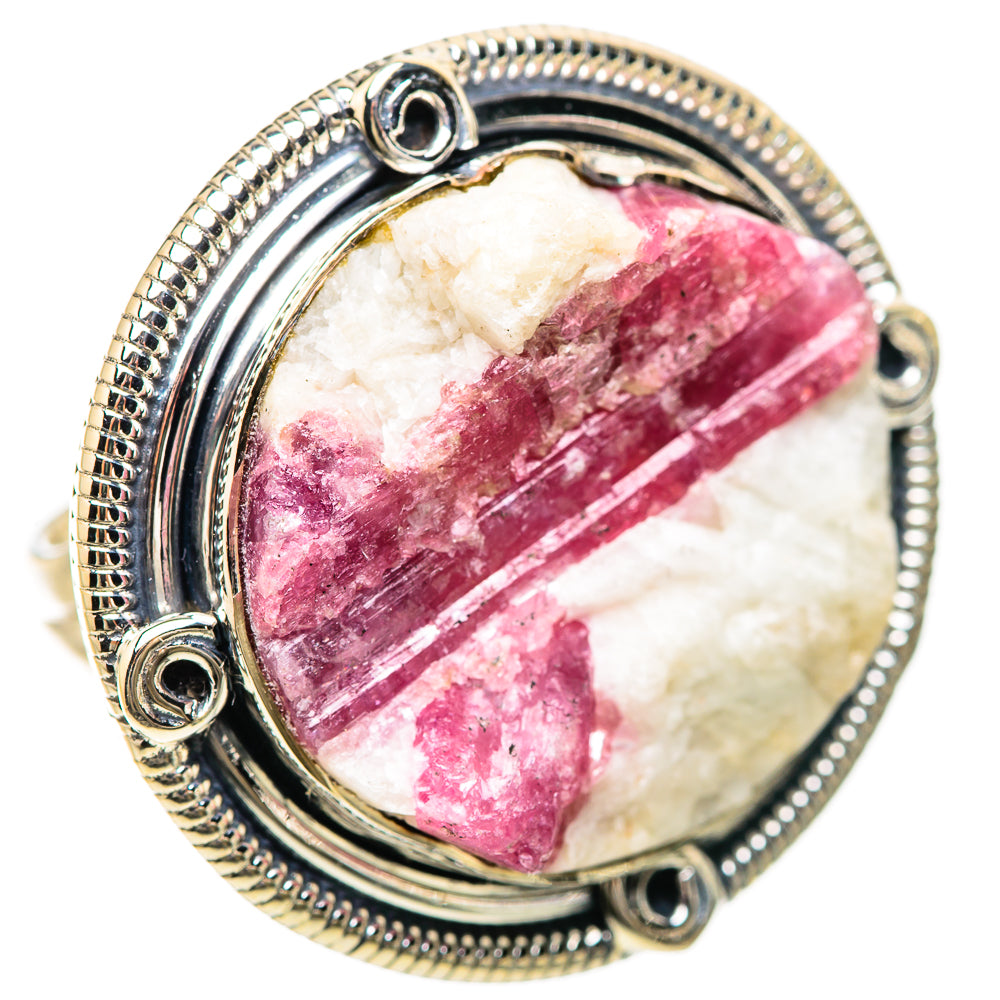 Pink Tourmaline Rings handcrafted by Anasilvercos - RING133871 - Photo 2