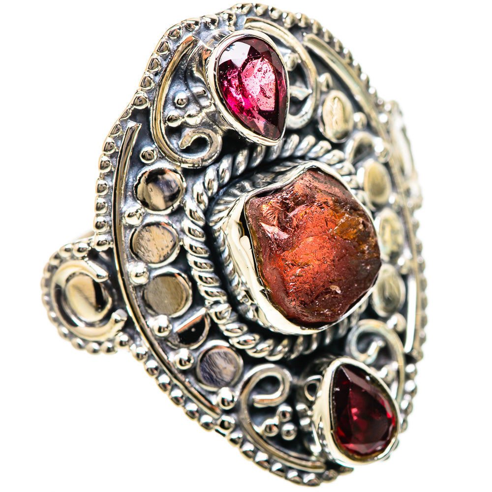 Garnet Rings handcrafted by Anasilvercos - RING133873 - Photo 2