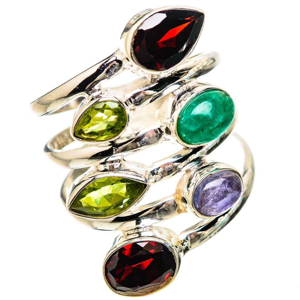 Garnet Rings handcrafted by Anasilvercos - RING133880 - Photo 2