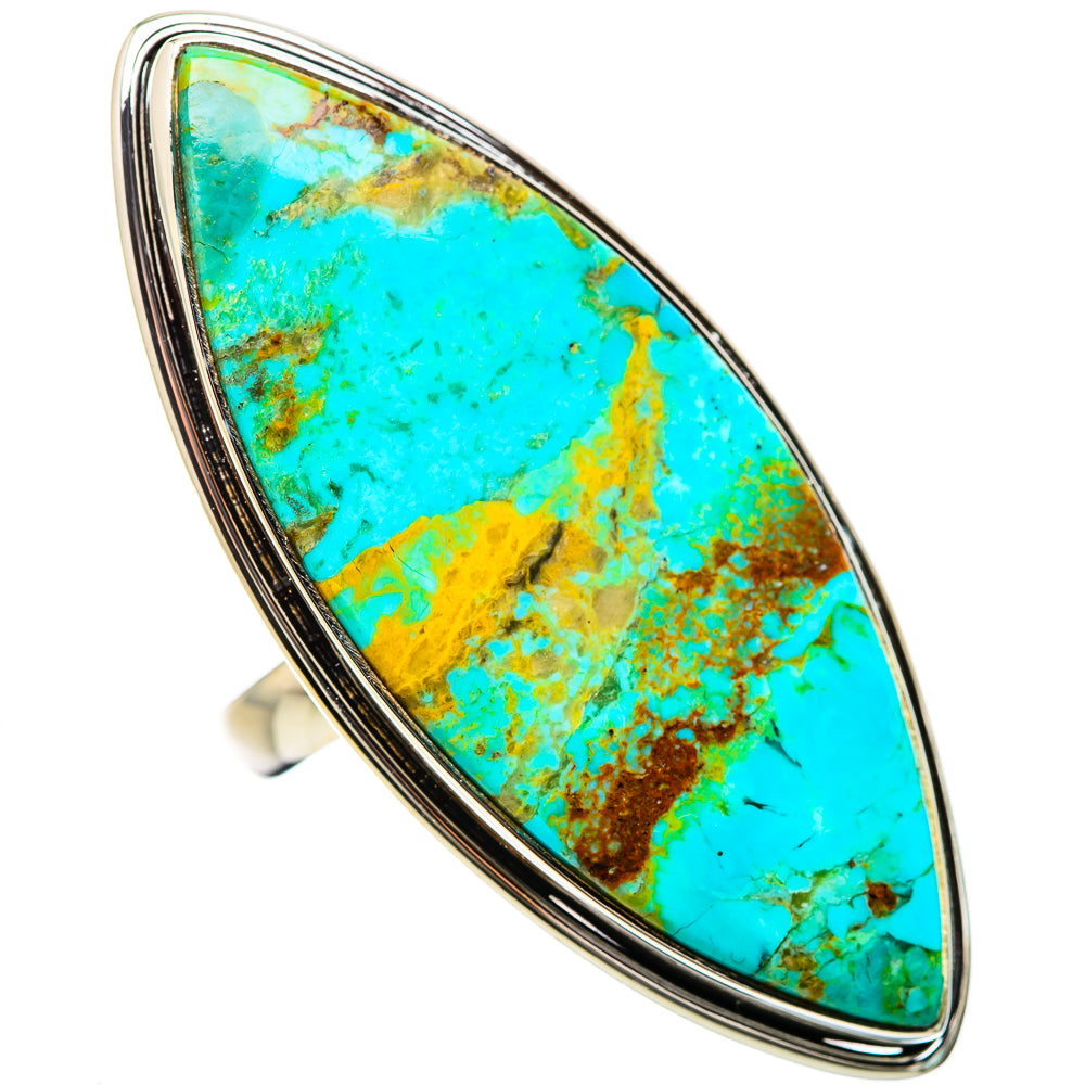 Chrysocolla Rings handcrafted by Anasilvercos - RING133892 - Photo 2