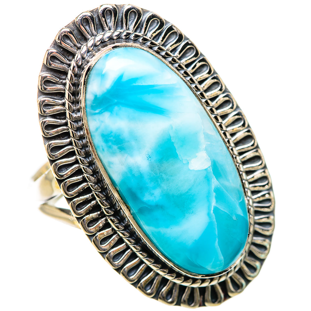 Larimar Rings handcrafted by Anasilvercos - RING133893 - Photo 2