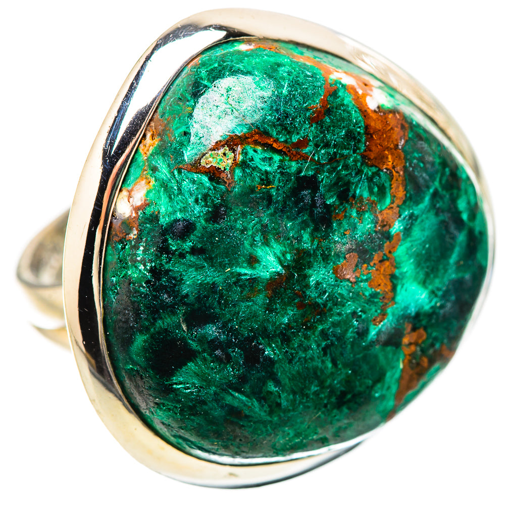 Malachite Rings handcrafted by Anasilvercos - RING133919 - Photo 2