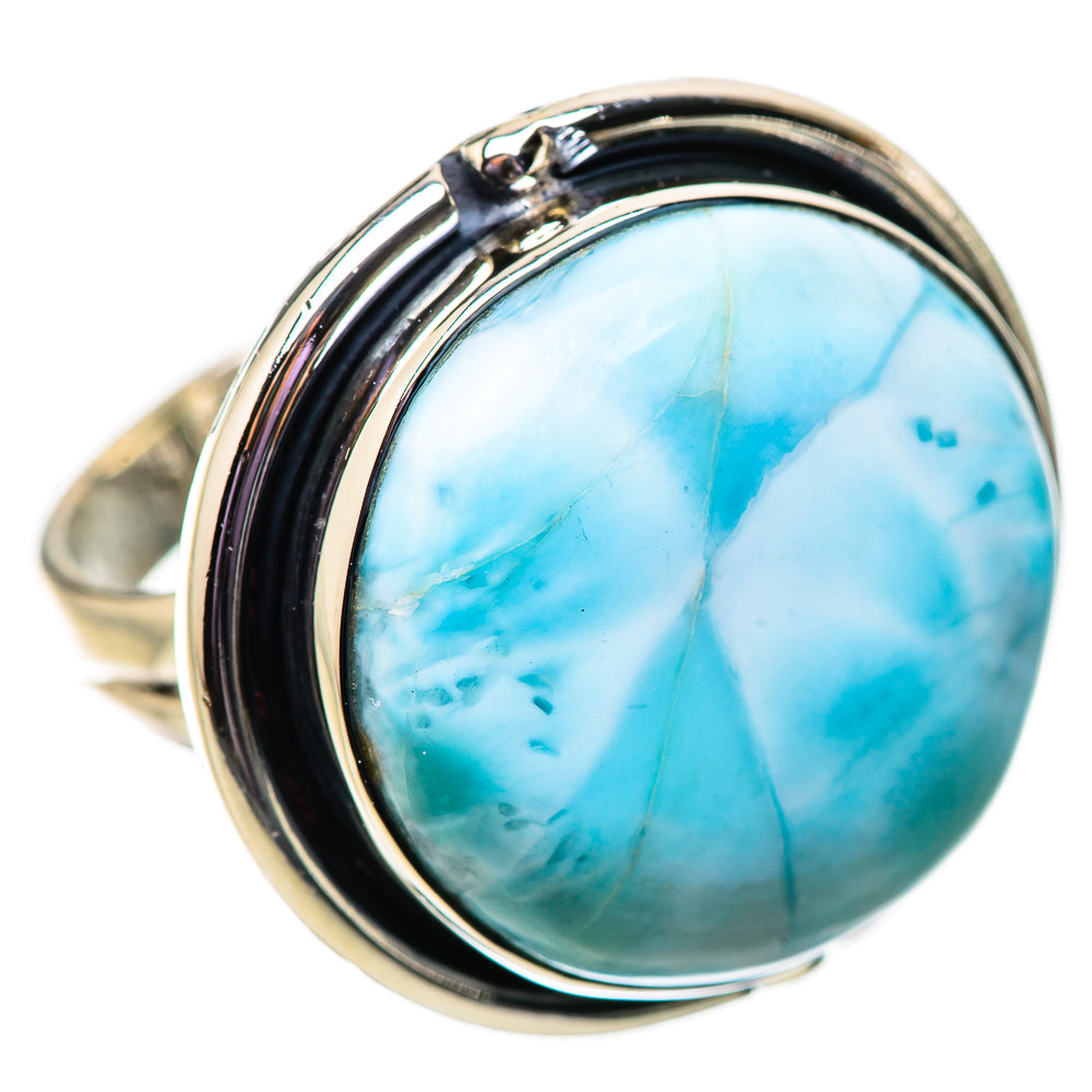 Larimar Rings handcrafted by Anasilvercos - RING133960 - Photo 2