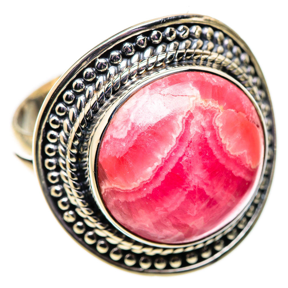 Rhodochrosite Rings handcrafted by Anasilvercos - RING133974 - Photo 2
