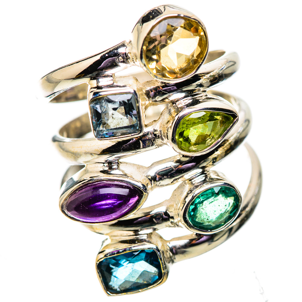 Blue Topaz Rings handcrafted by Anasilvercos - RING133981 - Photo 2
