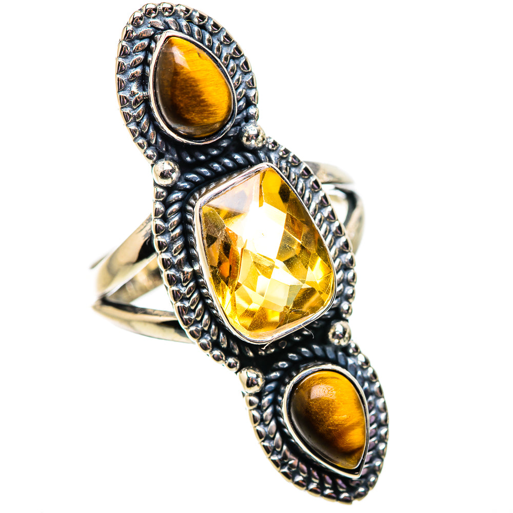 Citrine Rings handcrafted by Anasilvercos - RING133999 - Photo 2