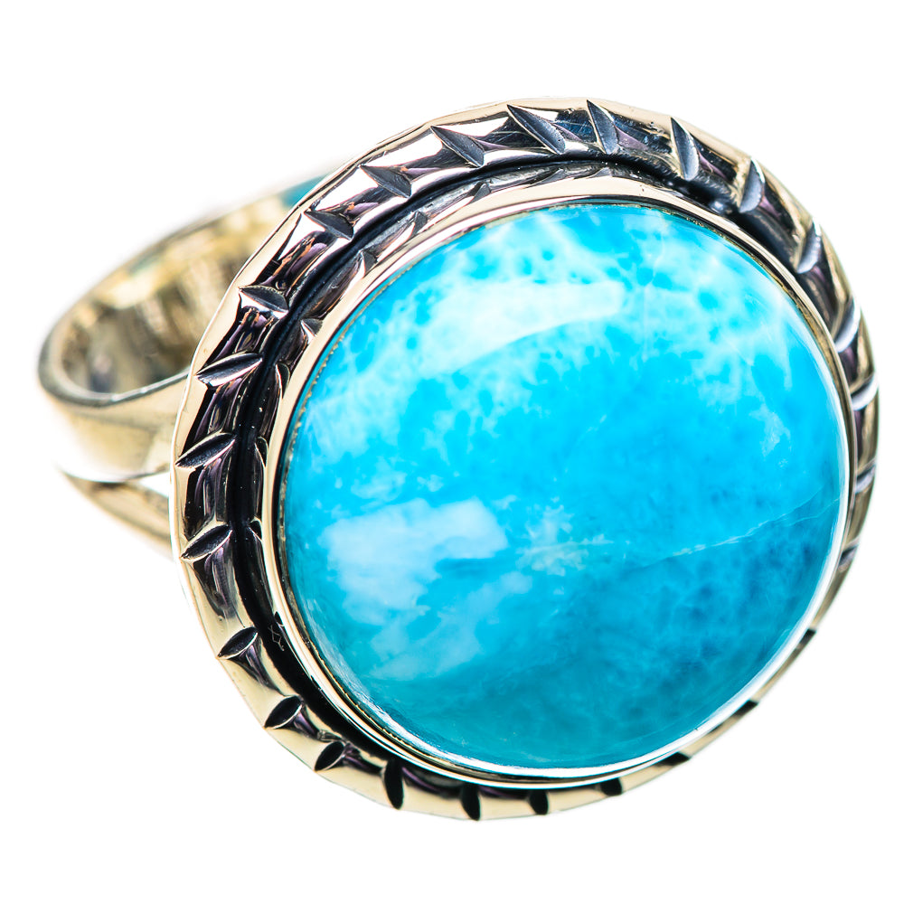 Larimar Rings handcrafted by Anasilvercos - RING134018 - Photo 2