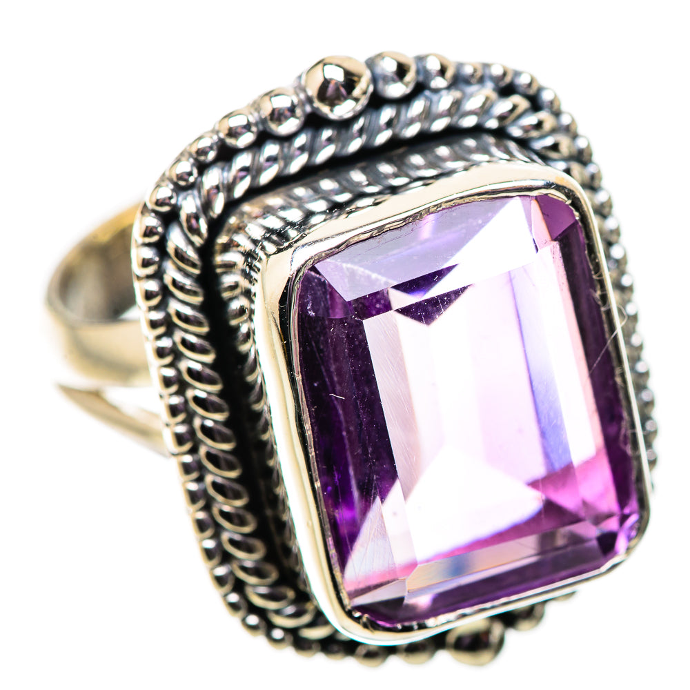 Amethyst Rings handcrafted by Anasilvercos - RING134030 - Photo 2
