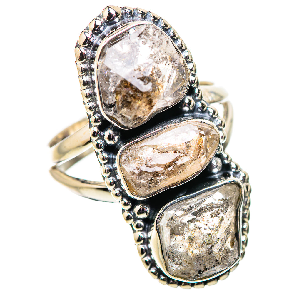 Herkimer Diamond Rings handcrafted by Anasilvercos - RING134034 - Photo 2