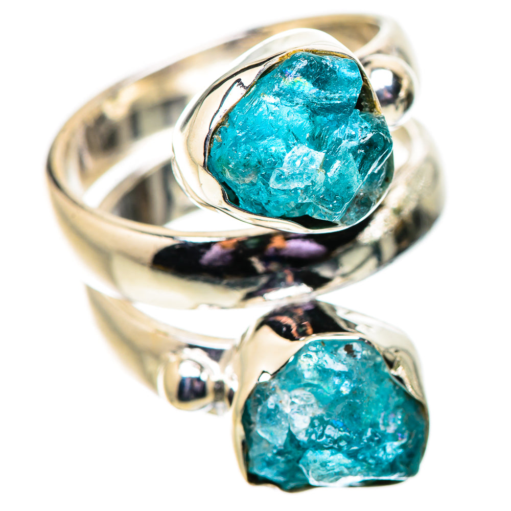 Apatite Rings handcrafted by Anasilvercos - RING134048 - Photo 2