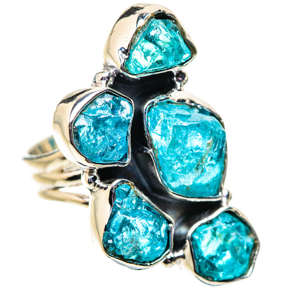 Apatite Rings handcrafted by Anasilvercos - RING134067 - Photo 2