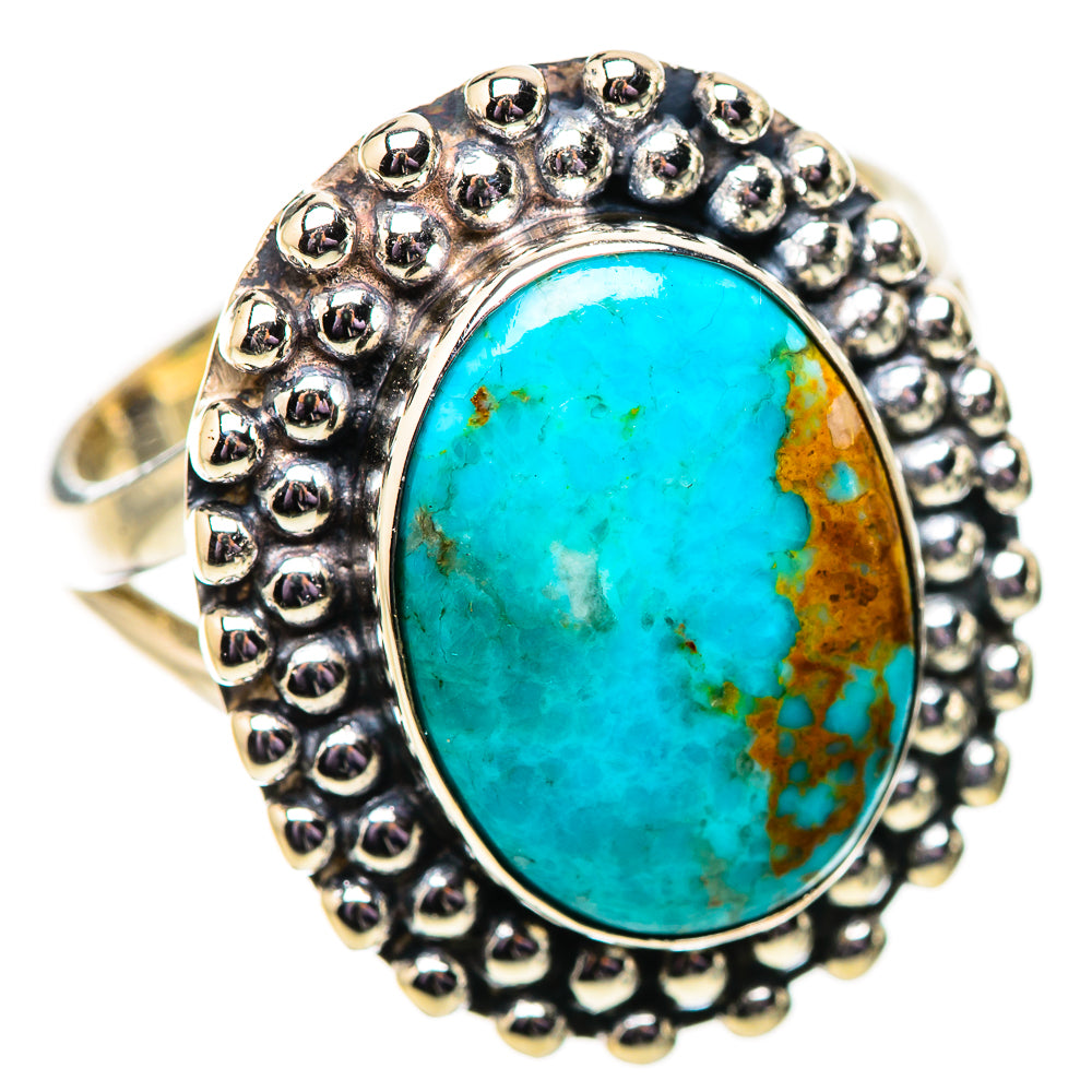 Chrysocolla Rings handcrafted by Anasilvercos - RING134070 - Photo 2