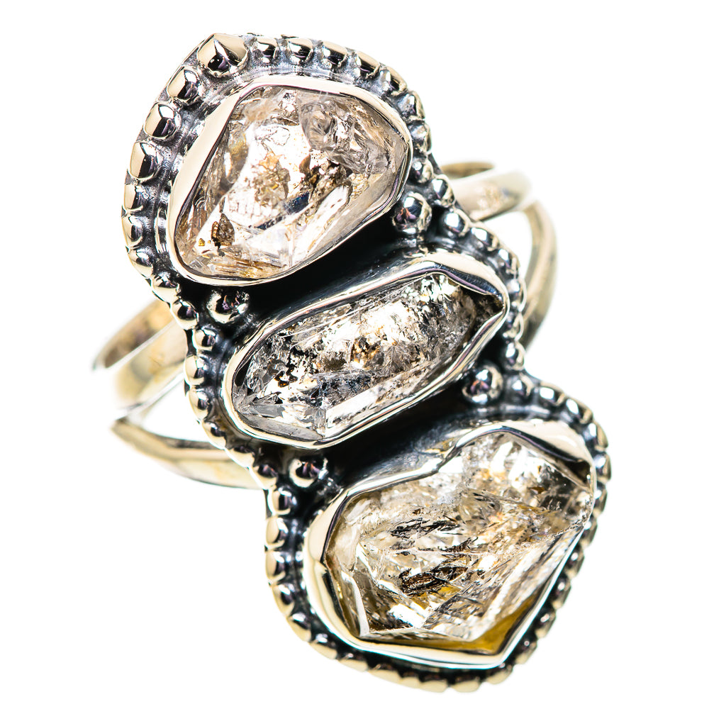 Herkimer Diamond Rings handcrafted by Anasilvercos - RING134084 - Photo 2