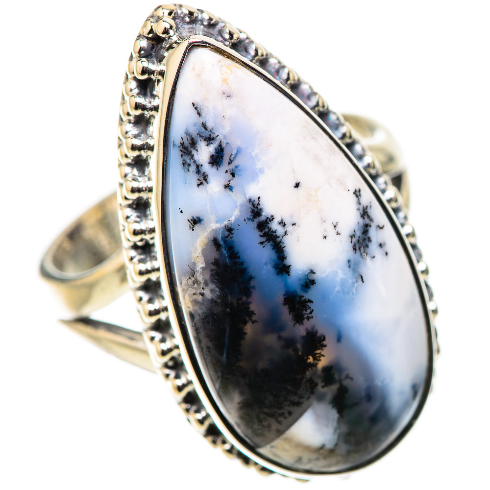 Dendritic Opal Rings handcrafted by Anasilvercos - RING134085 - Photo 2
