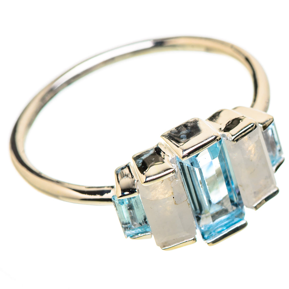 Blue Topaz Rings handcrafted by Anasilvercos - RING134090 - Photo 2