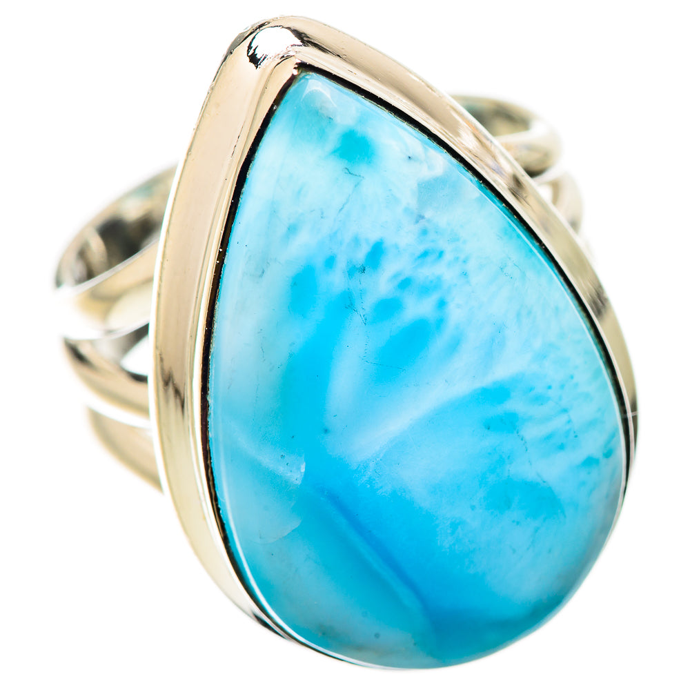 Larimar Rings handcrafted by Anasilvercos - RING134092 - Photo 2