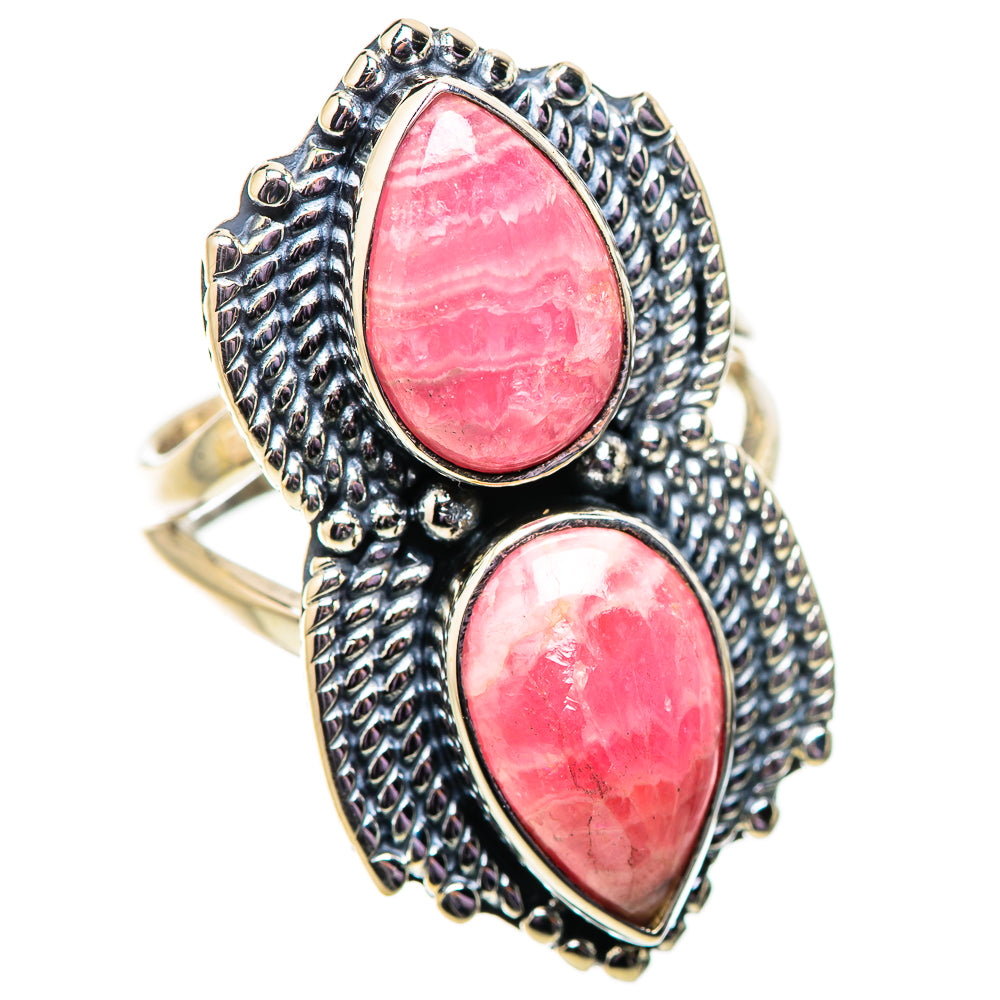 Rhodochrosite Rings handcrafted by Anasilvercos - RING134103 - Photo 2