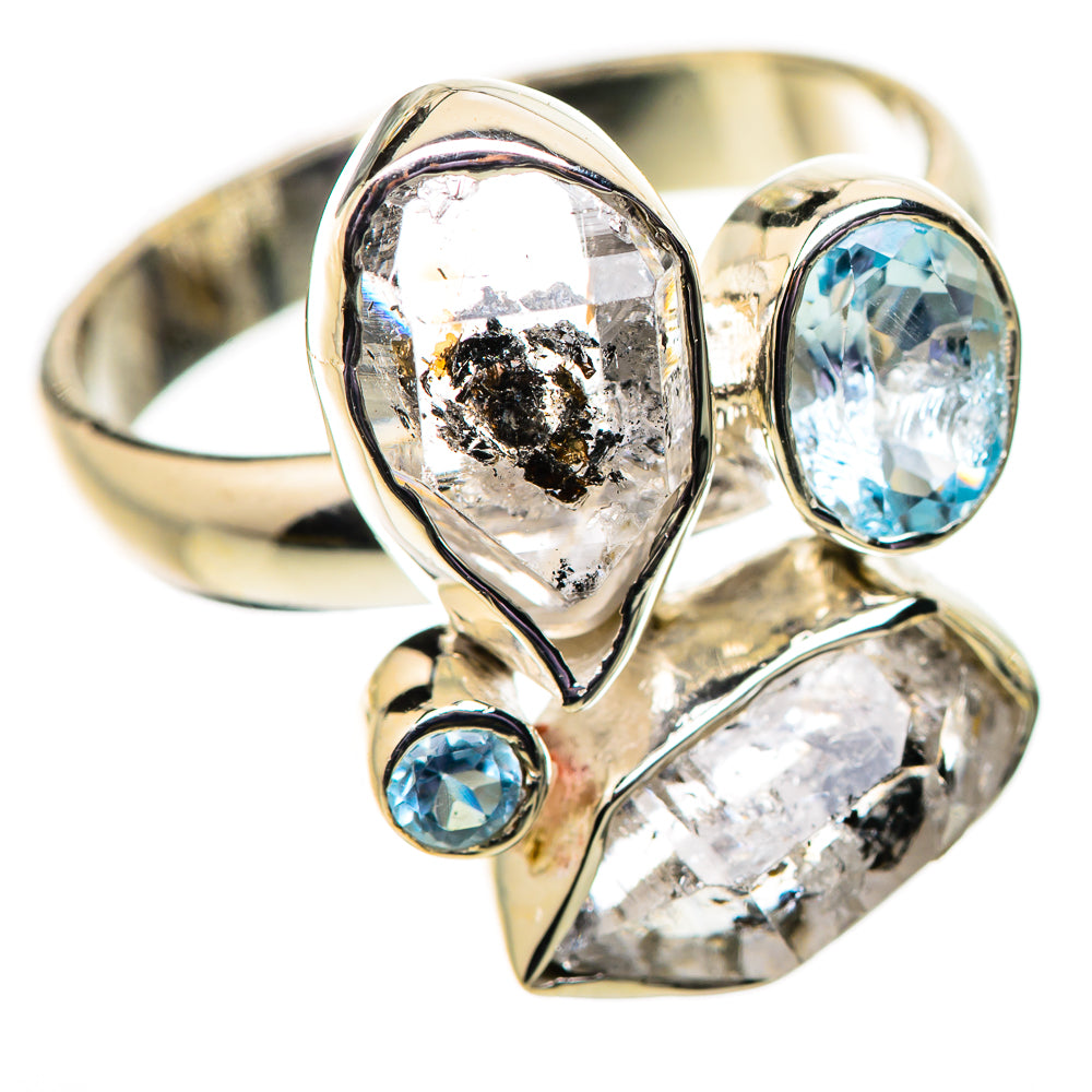 Herkimer Diamond Rings handcrafted by Anasilvercos - RING134108 - Photo 2