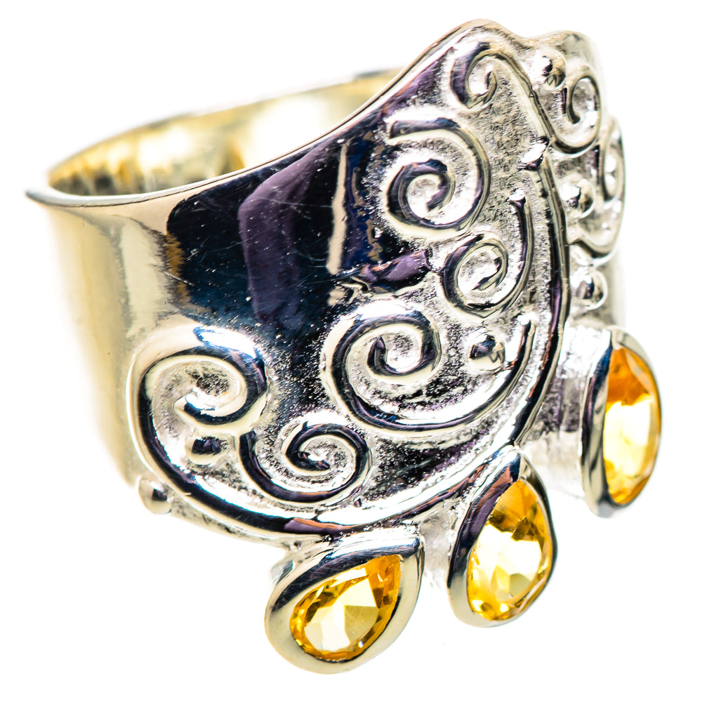 Citrine Rings handcrafted by Anasilvercos - RING134128 - Photo 2