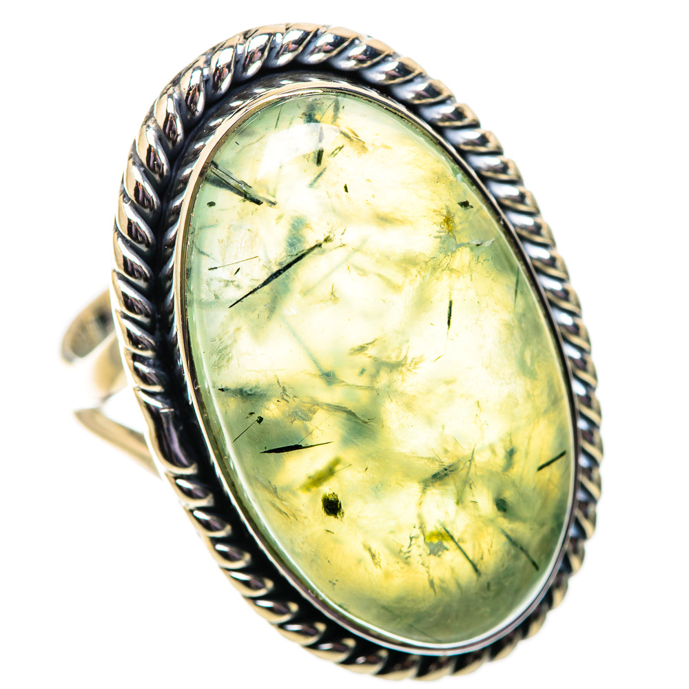 Prehnite Rings handcrafted by Anasilvercos - RING134146 - Photo 2