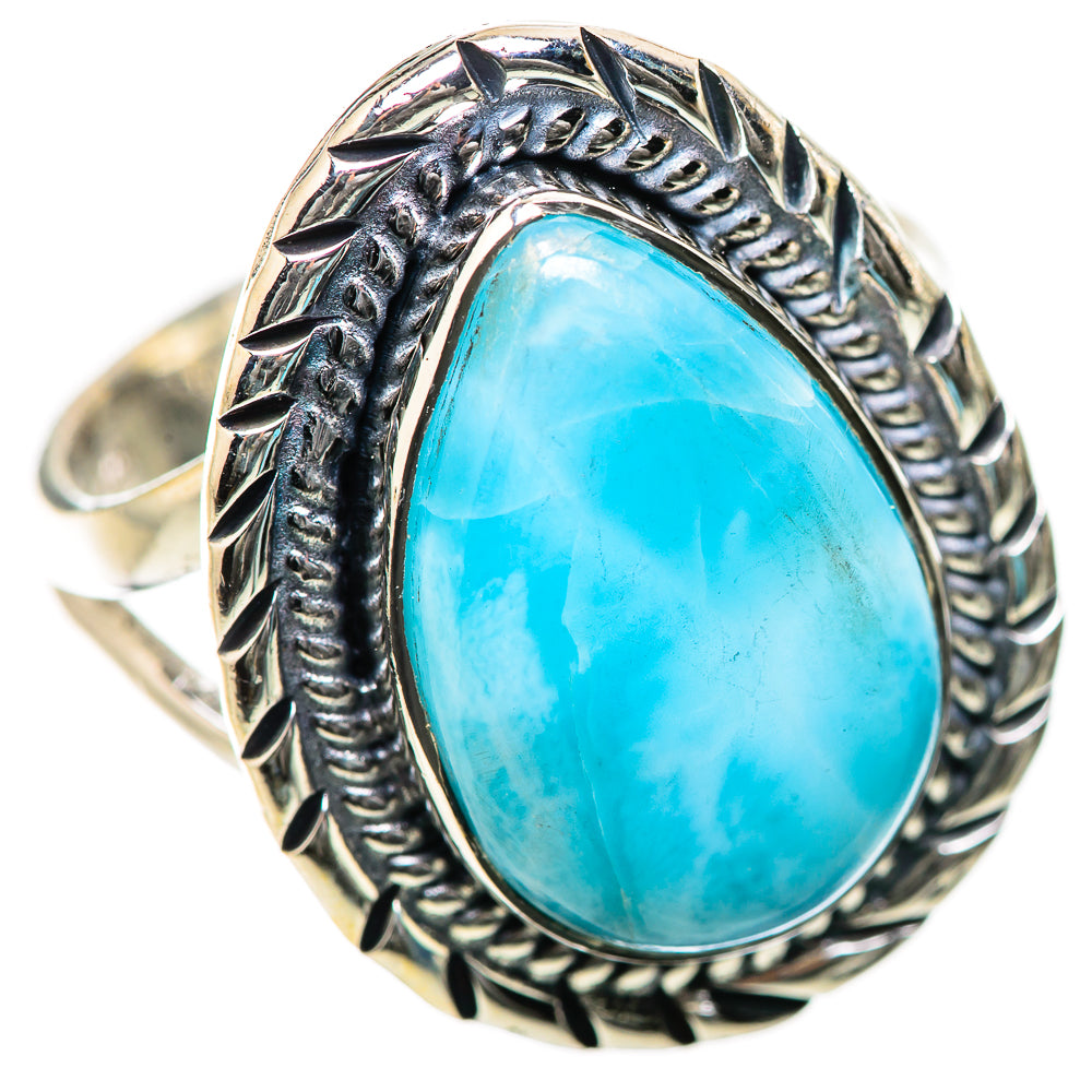 Larimar Rings handcrafted by Anasilvercos - RING134183 - Photo 2