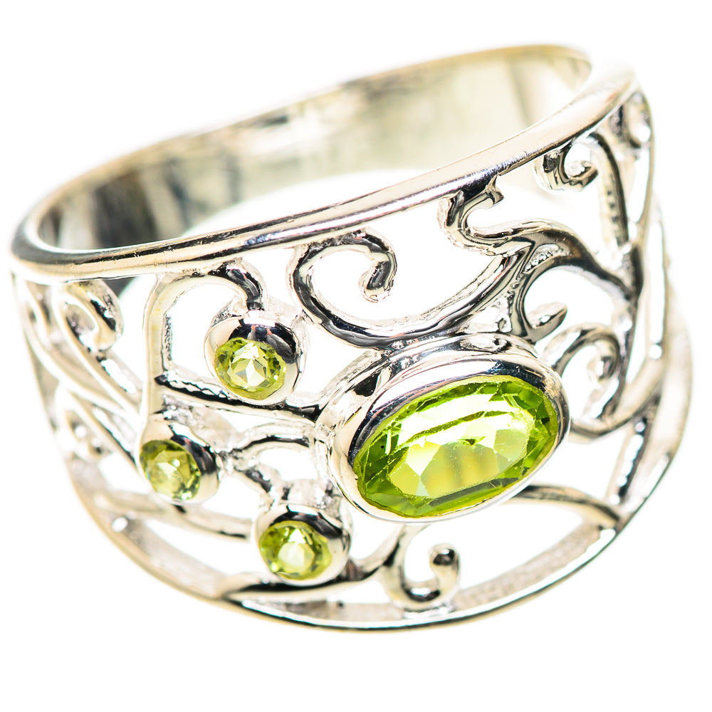 Peridot Rings handcrafted by Anasilvercos - RING134187 - Photo 2