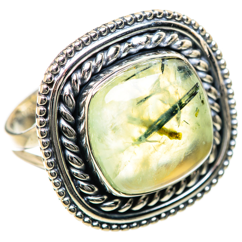 Prehnite Rings handcrafted by Anasilvercos - RING134188 - Photo 2