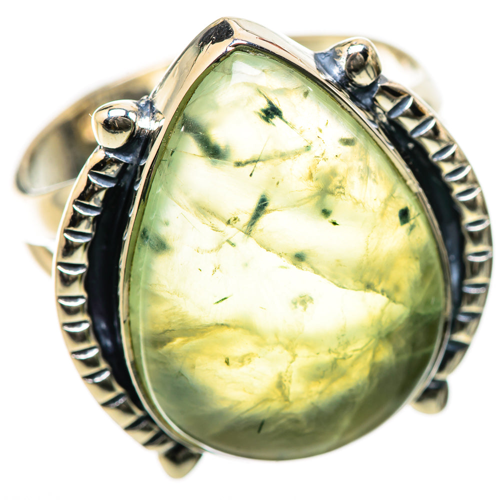 Prehnite Rings handcrafted by Anasilvercos - RING134227 - Photo 2