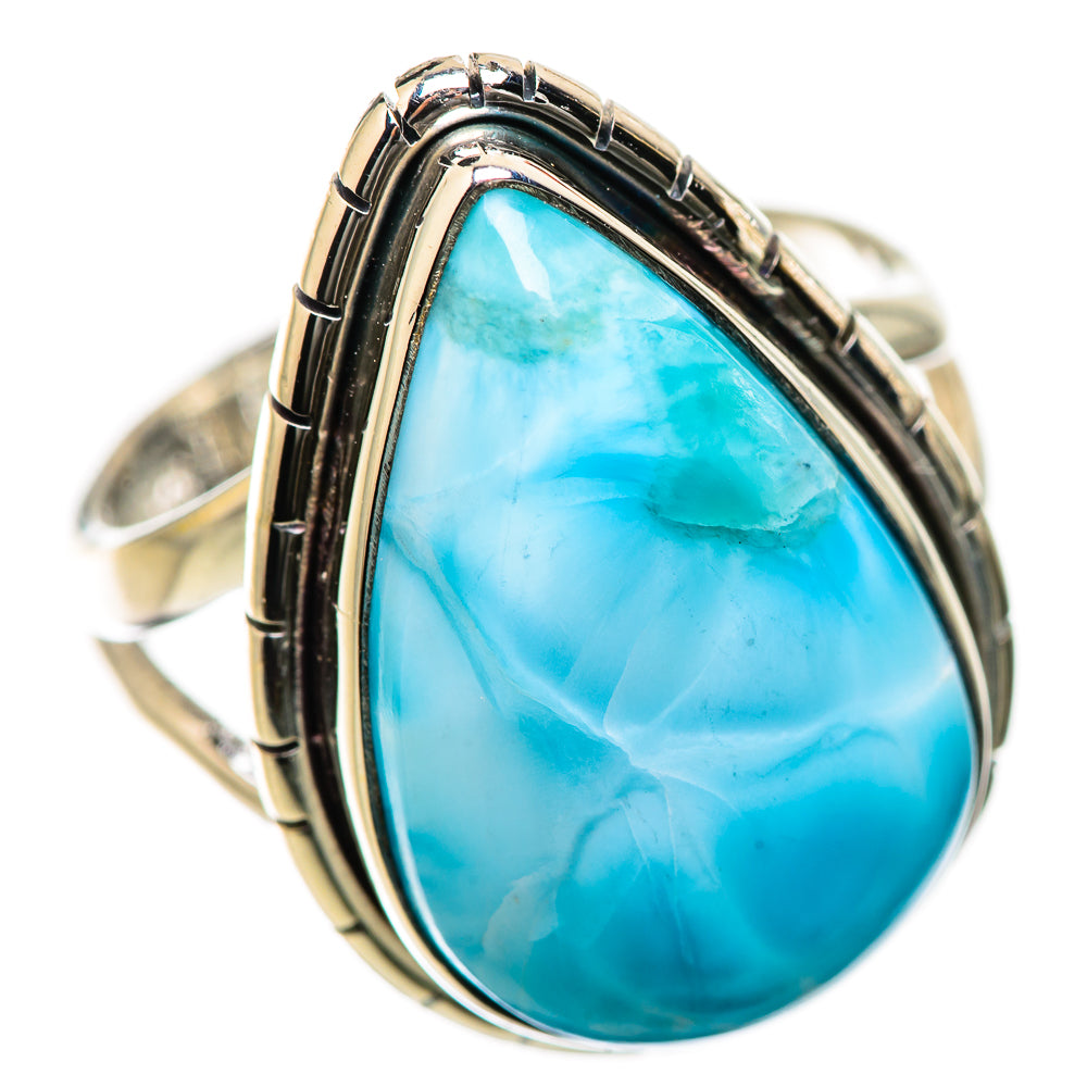 Larimar Rings handcrafted by Anasilvercos - RING134256 - Photo 2