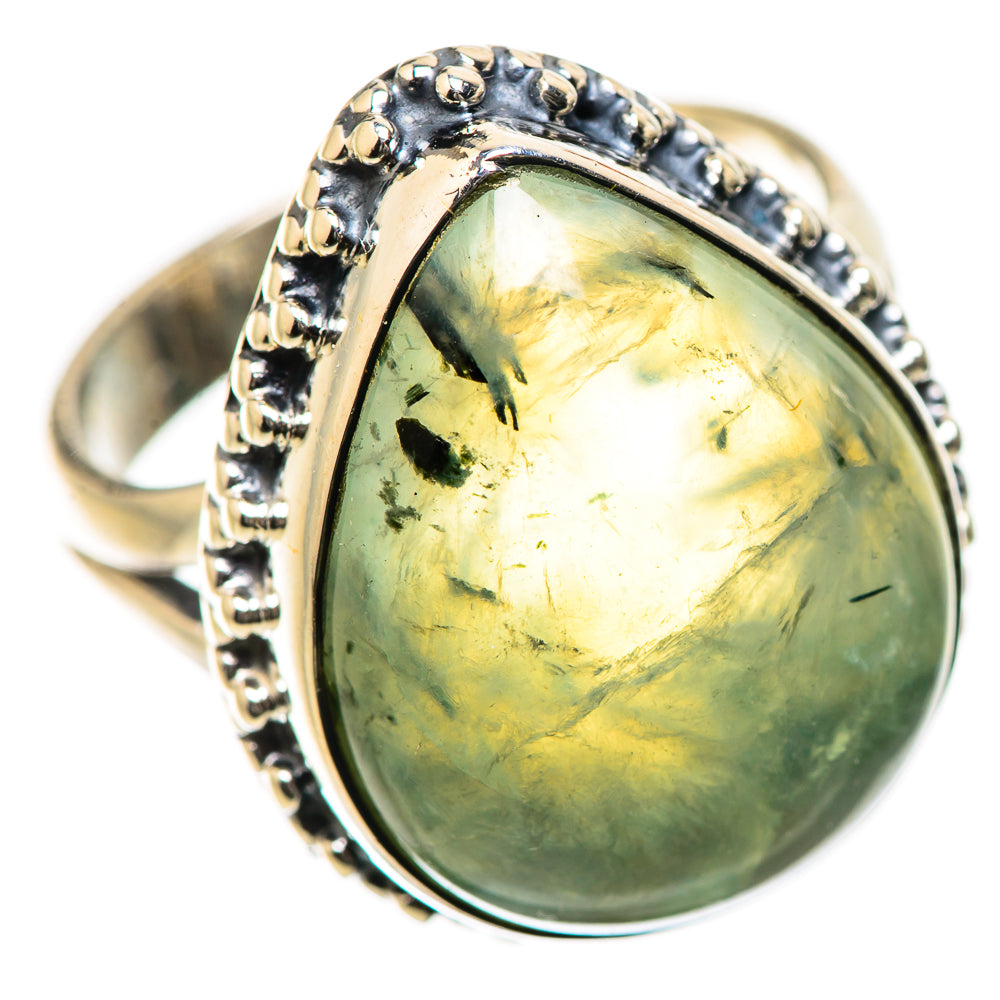 Prehnite Rings handcrafted by Anasilvercos - RING134263 - Photo 2