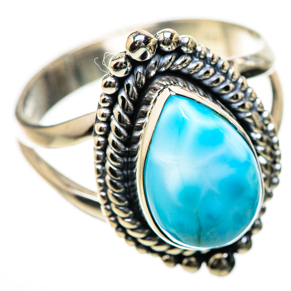 Larimar Rings handcrafted by Anasilvercos - RING134272 - Photo 2